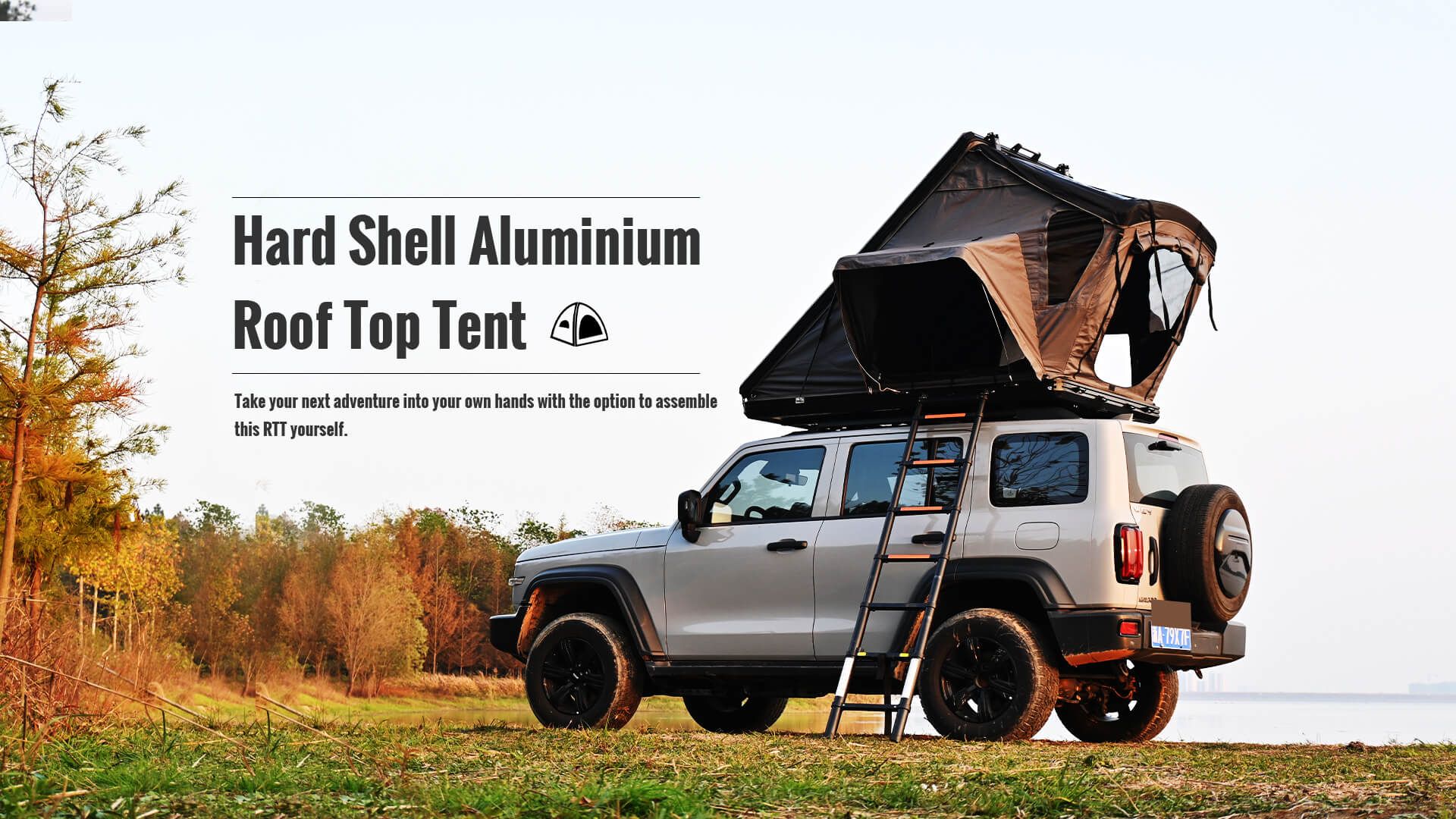 Hard Shell Aluminium Roof Top Tent