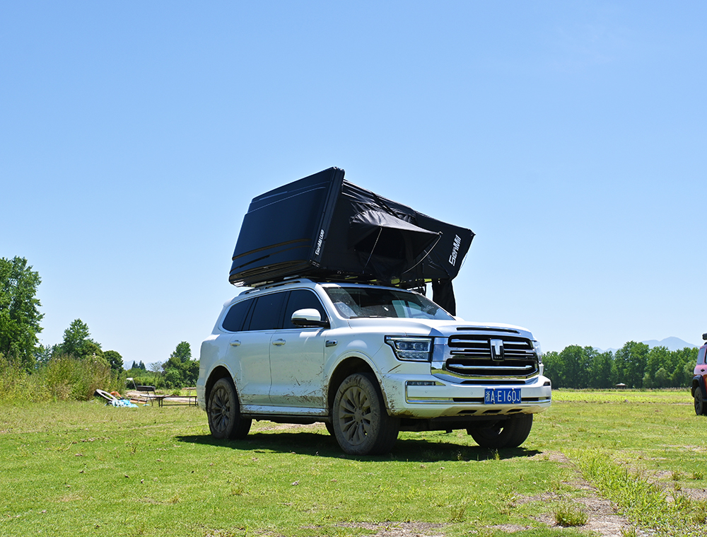 ABS Hard Shell Quick-Opening Roof Tent For SUV