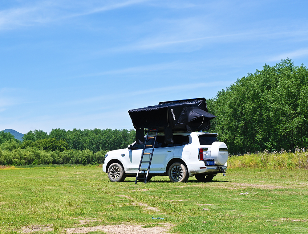 ABS Hard Shell Quick-Opening Roof Tent For SUV